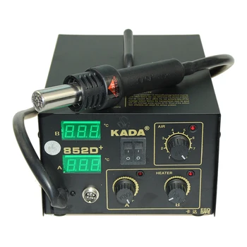 DHL Cheap 220v /110V KADA 852D+ KADA852D+ Rework Welder Station SMT Hot Air Soldering Iron SMD Solder Station
DHL Cheap 220v /110V KADA 852D+ KADA852D+ Rework Welder Station SMT Hot Air Soldering Iron SMD Solder Station