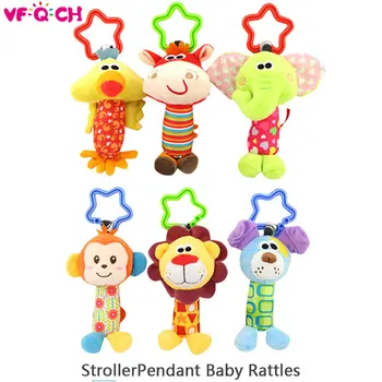 Excellent Baby Rattles Hand Rattle Bell Plush Cartoon Animal Toys Infant Educational BB Sounder Teether Music Bed Hanging Dolls
Excellent Baby Rattles Hand Rattle Bell Plush Cartoon Animal Toys Infant Educational BB Sounder Teether Music Bed Hanging Dolls