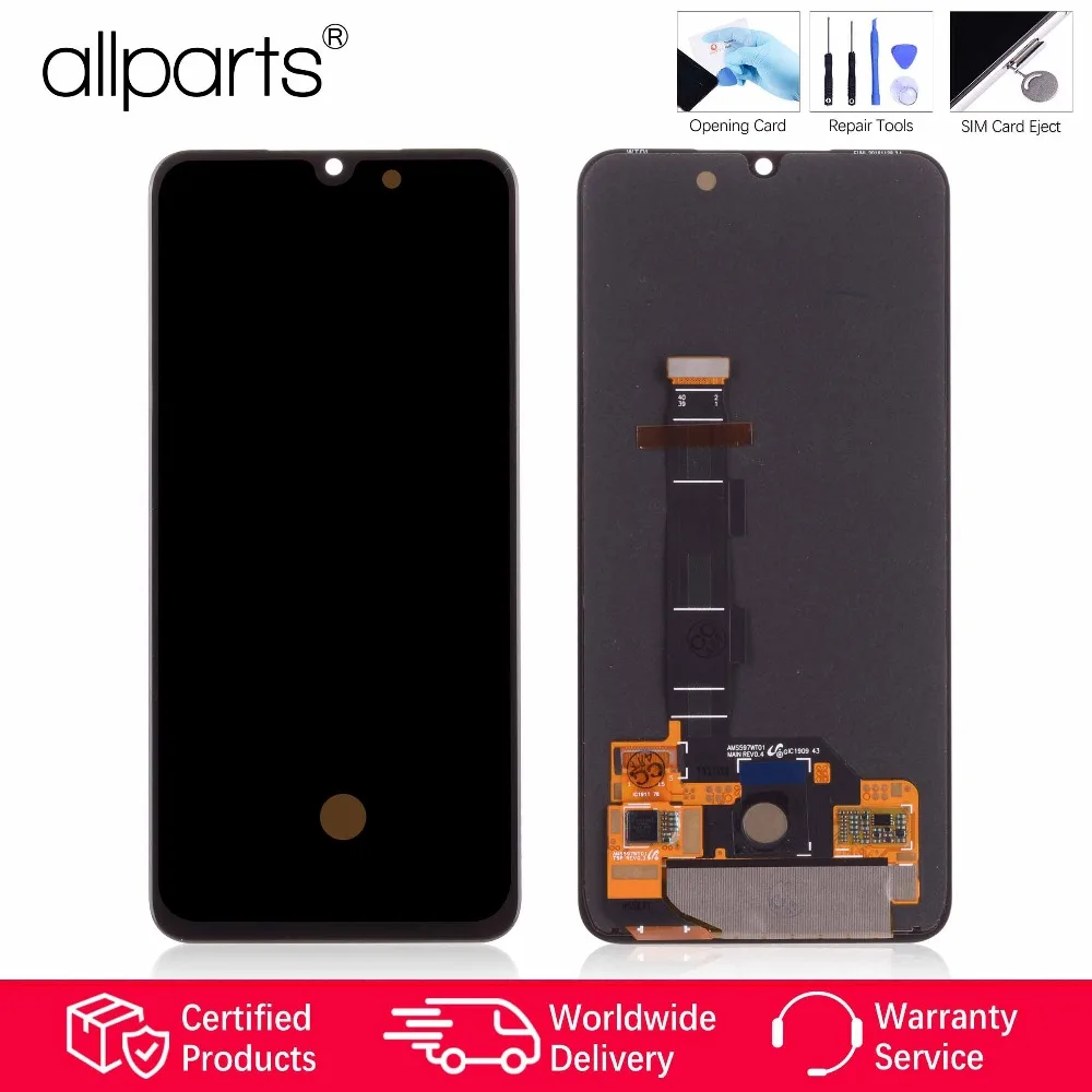 AMOLED FHD+ LCD for XIAOMI Mi 9 SE Display Touch Screen Digitizer Replacement Mi9 SE Display 5.97" Global Version
AMOLED FHD+ LCD for XIAOMI Mi 9 SE Display Touch Screen Digitizer Replacement Mi9 SE Display 5.97" Global Version