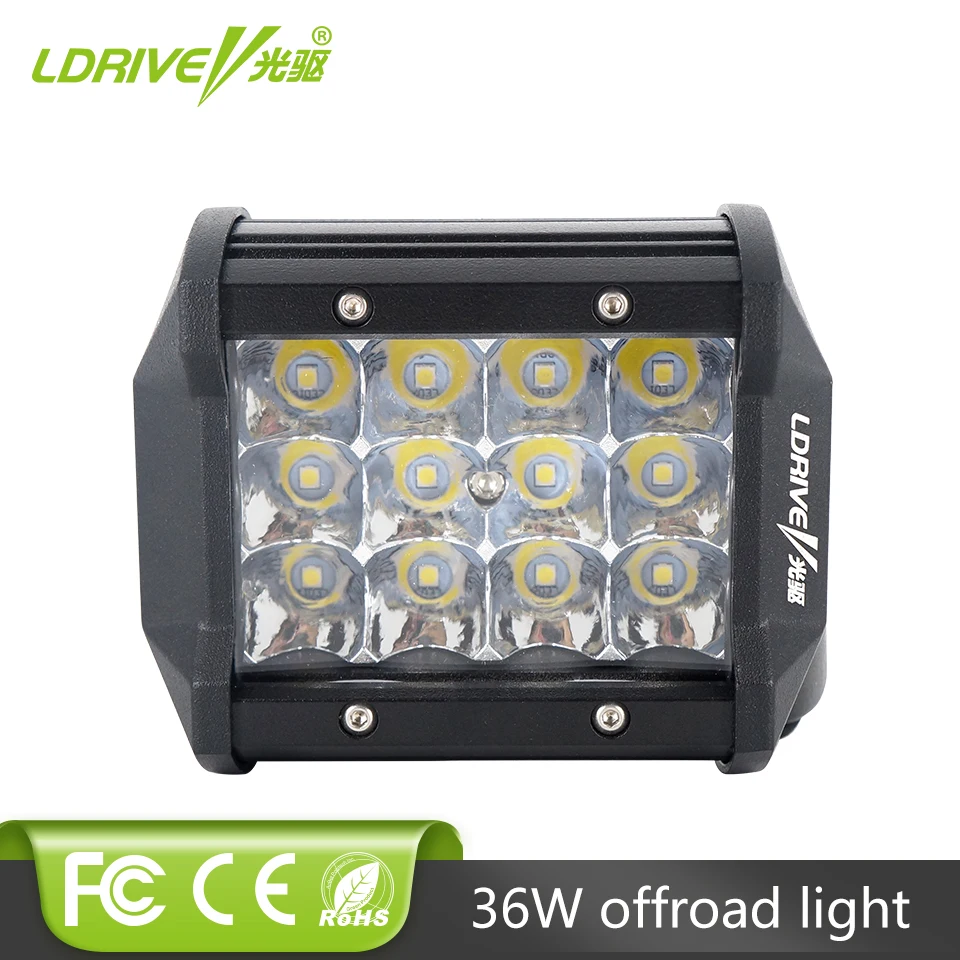 LDRIVE 1PCS Tri-Row 36W LED Work Light Bar High Intensity Chips 4inch Offroad LED Working Light for Jeep Ford Truck SUV ATV UTV
LDRIVE 1PCS Tri-Row 36W LED Work Light Bar High Intensity Chips 4inch Offroad LED Working Light for Jeep Ford Truck SUV ATV UTV