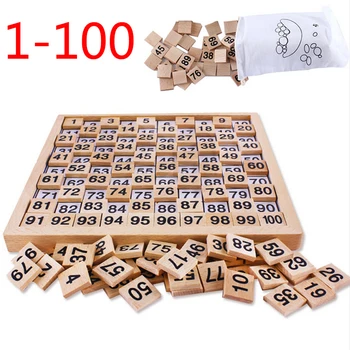 1-100 Montessori Education Wooden Toys Digit Cognitive Math Toy Teaching Logarithm Version brain Kid Early Learning Gift child
1-100 Montessori Education Wooden Toys Digit Cognitive Math Toy Teaching Logarithm Version brain Kid Early Learning Gift child