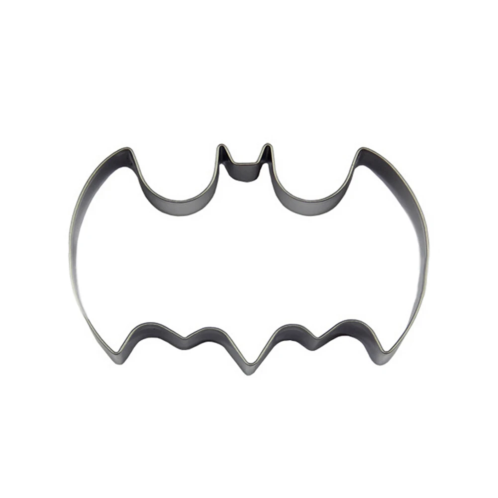 

Hot Sale 1 Pieces Big Bat Batman Vampire Mould Fondant Cake Cookies Biscuit Cutter Mold Home Kitchen Cake Tools