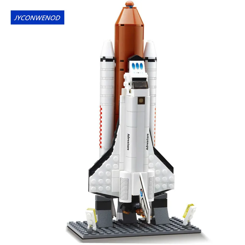194Pcs Small particles Space Flight Launch Shuttle Expedition Model City Building Blocks Sets Educational Toys for Children
194Pcs Small particles Space Flight Launch Shuttle Expedition Model City Building Blocks Sets Educational Toys for Children
