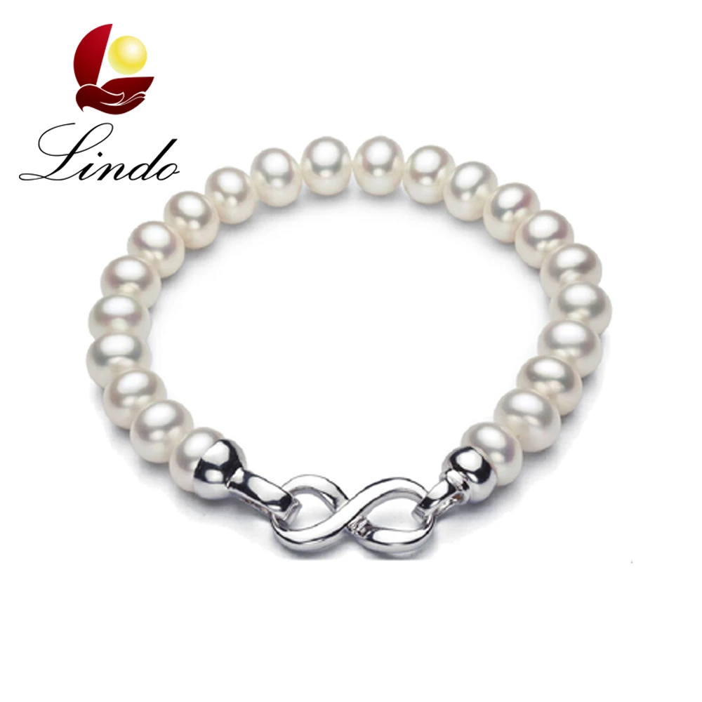 New fashion charm bracelet for women top quality 8-9mm 100% natural freshwater pearl bracelet 17.5cm lowest price Jewelry
New fashion charm bracelet for women top quality 8-9mm 100% natural freshwater pearl bracelet 17.5cm lowest price Jewelry