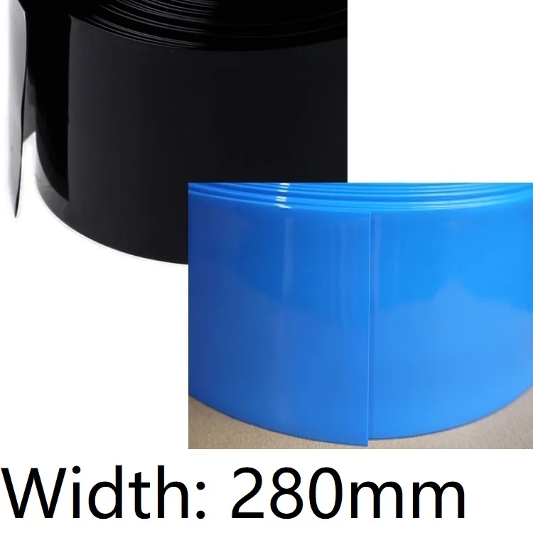 Width 280mm (Diameter 78mm) Lipo Battery Wrap PVC Heat Shrink Tube Insulated Case Sleeve Protection Cover Flat Pack Blue Black
Width 280mm (Diameter 78mm) Lipo Battery Wrap PVC Heat Shrink Tube Insulated Case Sleeve Protection Cover Flat Pack Blue Black