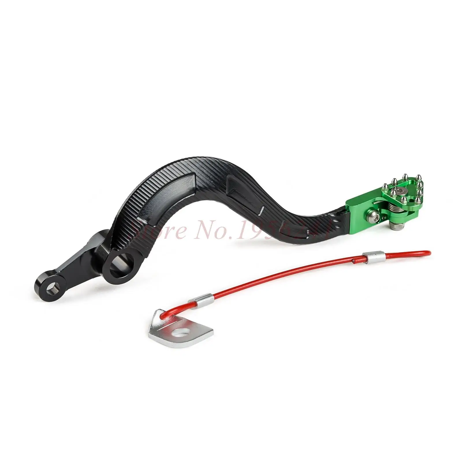 CNC Folding Tip Gear Shift Lever & Brake Foot Pedal For Kawasaki KX250F 2009 2010 2011 2012 2013 2014 2015 2016 KX 250F