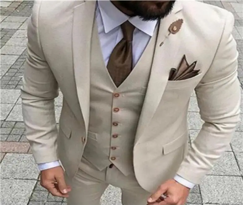 2019 Men Wedding Suits with Pants 3 Piece Suits Men Tuxedo Man Suits Slim Fit Prom Costume Homme(Jacket+Pants+Vest)
2019 Men Wedding Suits with Pants 3 Piece Suits Men Tuxedo Man Suits Slim Fit Prom Costume Homme(Jacket+Pants+Vest)