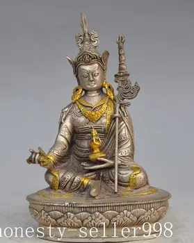 Crafts statue Tibet Buddhist Temple silver copper gild Black Jambhala Tantric Buddha Statue
Crafts statue Tibet Buddhist Temple silver copper gild Black Jambhala Tantric Buddha Statue