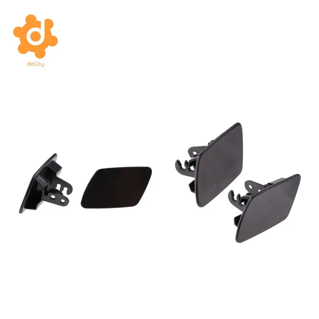 4Pcs Headlight Washer Jet Cover Caps Lid for BMW X5 E70 51657199141