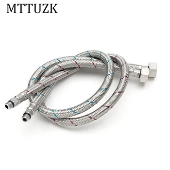 MTTUZK Plumbing Hoses 3/8'' 60cm Stainless Steel Hot Cold Water Mixer Faucet Water Supply Hoses Faucet Replacement Parts Hoses
MTTUZK Plumbing Hoses 3/8'' 60cm Stainless Steel Hot Cold Water Mixer Faucet Water Supply Hoses Faucet Replacement Parts Hoses