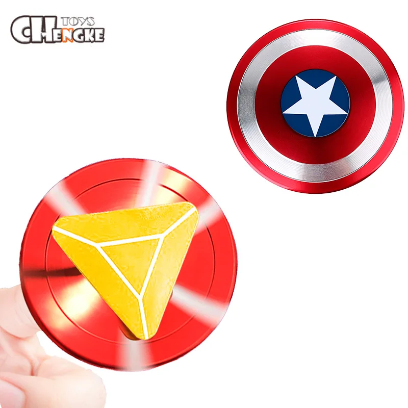 Captain America Ironman EDC Spinner Super Hero Iron Man Hand Fidget Spynner Finger Toys for Anxiety Anti-stress Adults Hot Gift
Captain America Ironman EDC Spinner Super Hero Iron Man Hand Fidget Spynner Finger Toys for Anxiety Anti-stress Adults Hot Gift