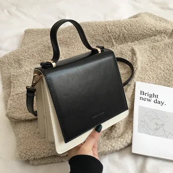 2019 New Small Square Bag Fashion Panelled PU Leather One-shoulder Slant Bag Wild Daily Simple Cross Body Bags
2019 New Small Square Bag Fashion Panelled PU Leather One-shoulder Slant Bag Wild Daily Simple Cross Body Bags