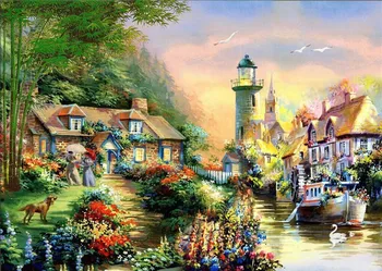 NEW 5D Diamond Painting Cross Stitch Beautiful Scenery Crystal Stone Needlework Diamond Embroidery Full Diamond Decorative
NEW 5D Diamond Painting Cross Stitch Beautiful Scenery Crystal Stone Needlework Diamond Embroidery Full Diamond Decorative