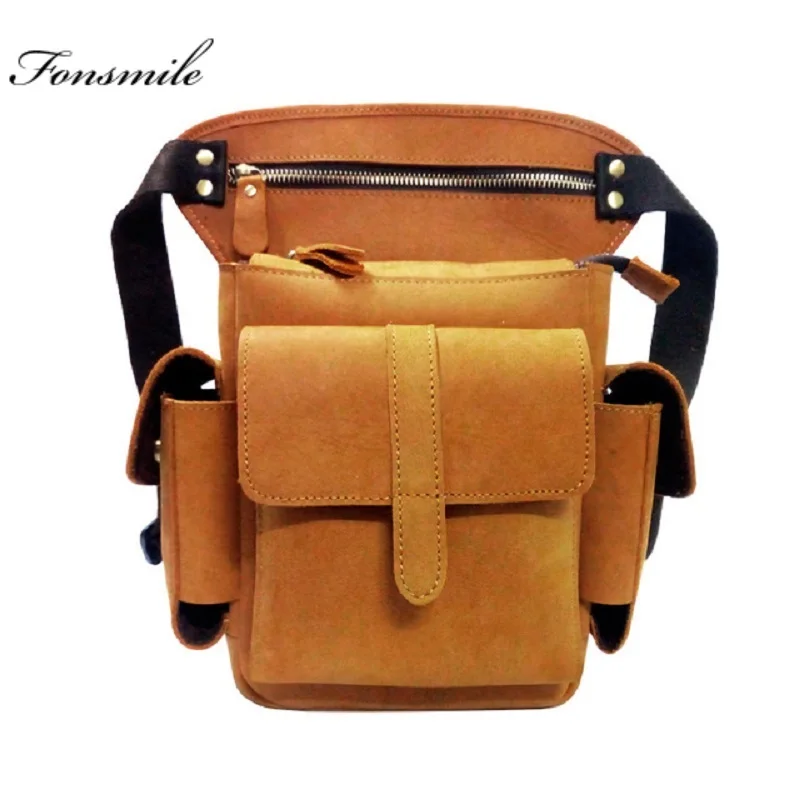 T023 High Quality Men Genuine Leather Real Cowhide Retro Messenger Shoulder Crossbody Bag Vintage Sling Tactical Waist Pocket
T023 High Quality Men Genuine Leather Real Cowhide Retro Messenger Shoulder Crossbody Bag Vintage Sling Tactical Waist Pocket