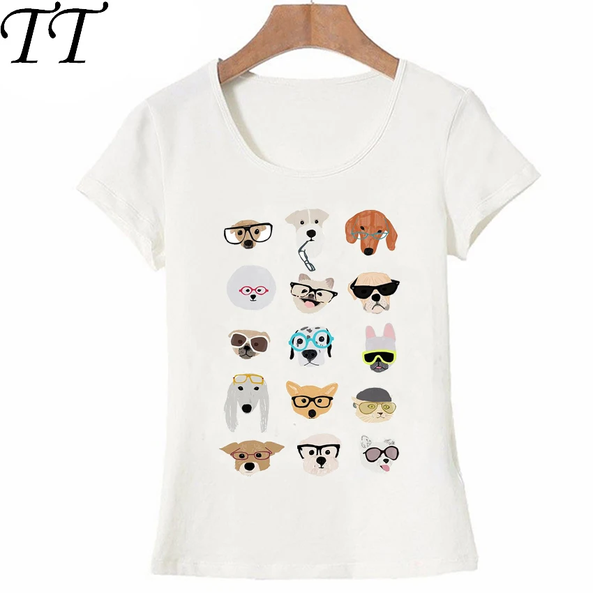 New summer fashion Women T-Shirt I love cute Dogs with Glasses T-Shirt casual cartoon maiden Tees Summer Tops Ladies T-Shirt
New summer fashion Women T-Shirt I love cute Dogs with Glasses T-Shirt casual cartoon maiden Tees Summer Tops Ladies T-Shirt