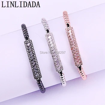 8Pcs Fashion Charm Jewelry 4mm Round Bead & Micro Pave CZ Connector Handmade Braided Macrame Bracelet Gift
8Pcs Fashion Charm Jewelry 4mm Round Bead & Micro Pave CZ Connector Handmade Braided Macrame Bracelet Gift