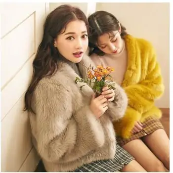 2019 Autumn And Winter Fur Coat Noble Fashion New Imitation Fox Fur Hairy Short Coat
2019 Autumn And Winter Fur Coat Noble Fashion New Imitation Fox Fur Hairy Short Coat