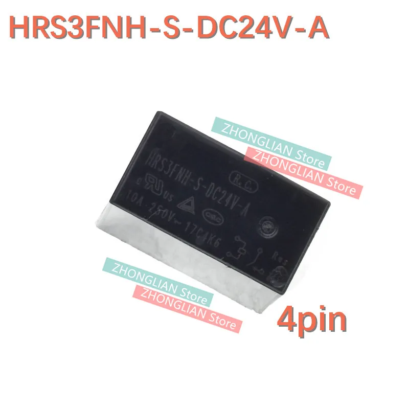 

5pcs/Lot General purpose relay HRS3FNH-S-DC24V-A HRS3FNH-S HRS3FNH lamp control load 10A capacitive load dedicated