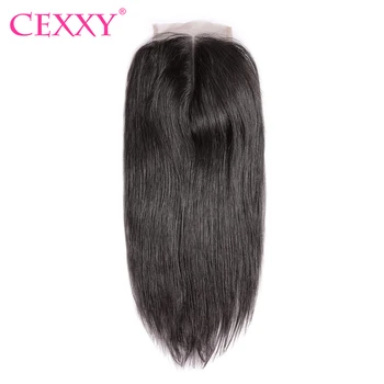 CEXXY Brazilian Transparent Lace Closure Straight Remy Hair Natural Color 100% Human Hair 4''x 4'' Free Shipping
CEXXY Brazilian Transparent Lace Closure Straight Remy Hair Natural Color 100% Human Hair 4''x 4'' Free Shipping