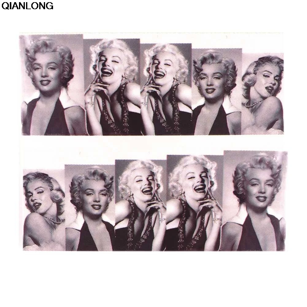2 Pieces Hot Sale Marilyn Monroe Image Speciific Stylish Plum Blossom Nail Art Water Decals Transfer Stickers
2 Pieces Hot Sale Marilyn Monroe Image Speciific Stylish Plum Blossom Nail Art Water Decals Transfer Stickers