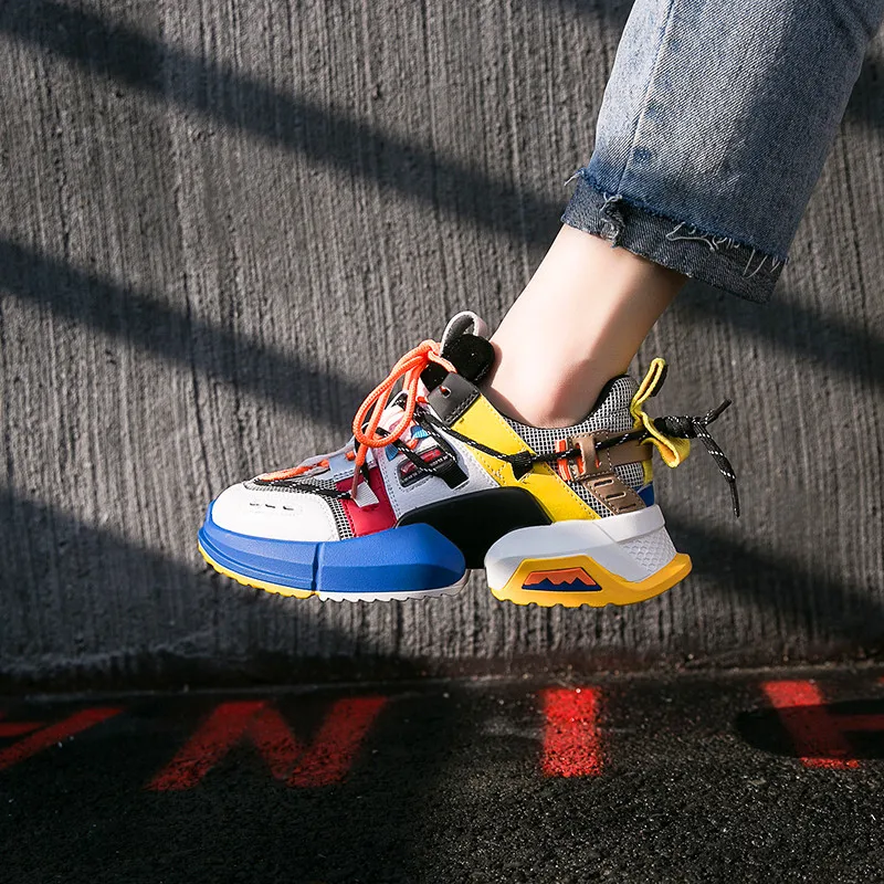 Women Casual Shoes 2019 Autumn Mesh Women Shoes Flats Platform Lace-Up Fashion Breathable Women Sneakers Woman zapatos de mujer
Women Casual Shoes 2019 Autumn Mesh Women Shoes Flats Platform Lace-Up Fashion Breathable Women Sneakers Woman zapatos de mujer