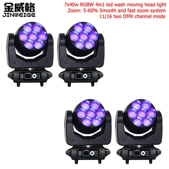 Free Shipping 4pcs/lot High Power Wash Lyre Bee Eye Light 7x40w RGBW 4 In1 Zoom Wash Moving Head Stage Light
Free Shipping 4pcs/lot High Power Wash Lyre Bee Eye Light 7x40w RGBW 4 In1 Zoom Wash Moving Head Stage Light