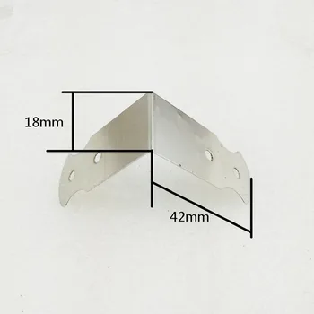 Hardware Ancient 4Holes Corner Brackets,Decor Coners,Wooden Box,Gift Box Protectors,Side Protector,Silver Color,42*18mm,4Pcs
Hardware Ancient 4Holes Corner Brackets,Decor Coners,Wooden Box,Gift Box Protectors,Side Protector,Silver Color,42*18mm,4Pcs