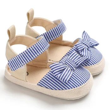 2019 Summer Children Shoes Newborn Infant Baby Girl Boy Soft Crib Shoes Infants Anti-slip Sneaker Striped Bow Prewalker 0-18M
2019 Summer Children Shoes Newborn Infant Baby Girl Boy Soft Crib Shoes Infants Anti-slip Sneaker Striped Bow Prewalker 0-18M