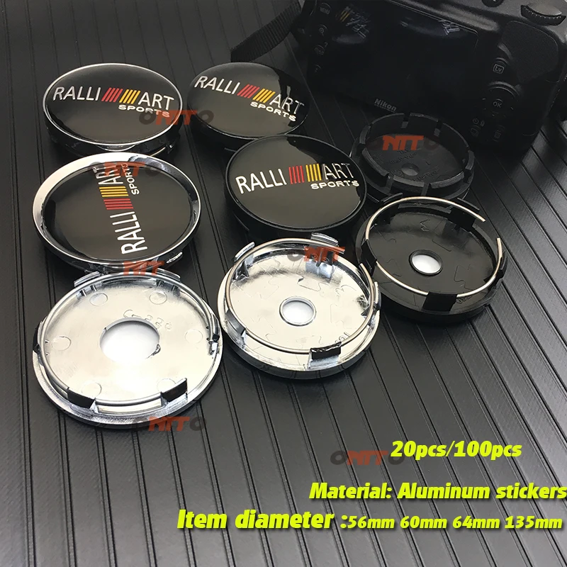 New Style 135mm 60mm 64mm 56mm Car Styling Stickers Decoration Decal emblem for Mitsubishi Ralliart Ralli Art Wheel Center Caps
New Style 135mm 60mm 64mm 56mm Car Styling Stickers Decoration Decal emblem for Mitsubishi Ralliart Ralli Art Wheel Center Caps