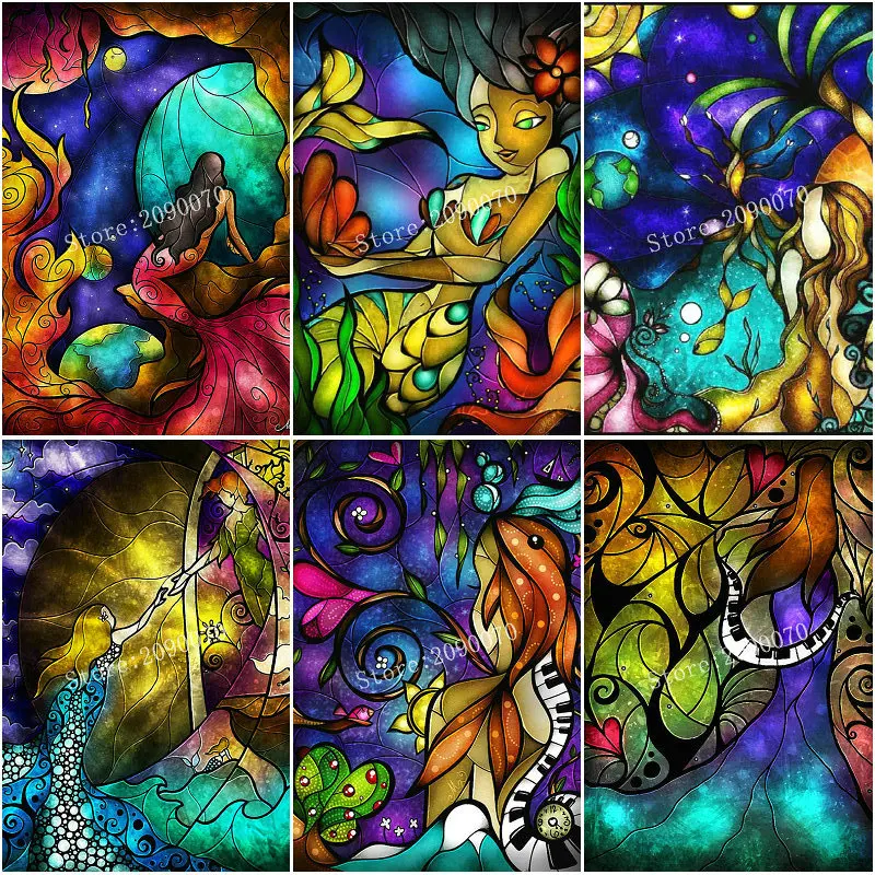 5D Diy Diamond Painting Cross Stitch Picture Of Rhinestone full square Diamond Embroidery Mosaic Mermaid For Wall Sticker
5D Diy Diamond Painting Cross Stitch Picture Of Rhinestone full square Diamond Embroidery Mosaic Mermaid For Wall Sticker