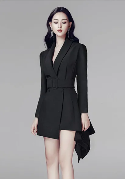 New Style 2019 Mini Dress Full Sexy Turn-Down Collar Fashion Women Sashes Body Con High Quality Night Club Dresses Wholesale
New Style 2019 Mini Dress Full Sexy Turn-Down Collar Fashion Women Sashes Body Con High Quality Night Club Dresses Wholesale