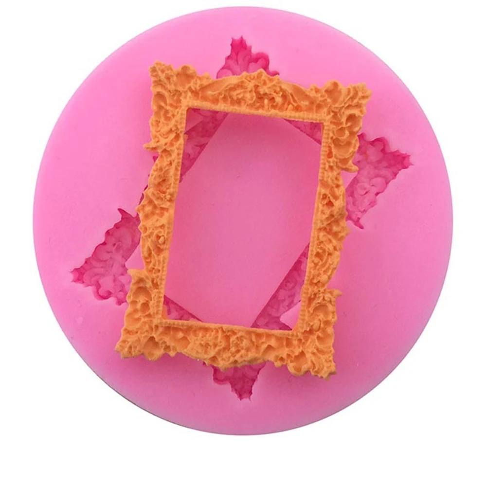 1 Pc Vintage Rectangle Photo Frame Silicone Sugarcraft Chocolate Mold Fondant Cake Mould Decorating Tools Pastry Baking Tools
1 Pc Vintage Rectangle Photo Frame Silicone Sugarcraft Chocolate Mold Fondant Cake Mould Decorating Tools Pastry Baking Tools