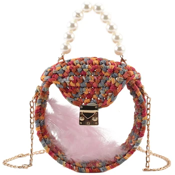 Eansparent Pearl Tote bag 2019 Summer Fashion New Quality PU Leather Women's Designer Handbag Lock Chain Shoulder Messenger Bag
Eansparent Pearl Tote bag 2019 Summer Fashion New Quality PU Leather Women's Designer Handbag Lock Chain Shoulder Messenger Bag