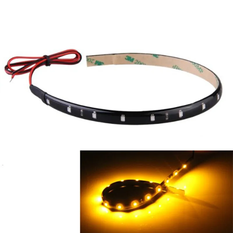 Hot Sell 30cm 15 Neon Flexible Waterproof Orange LED Strip Bar Light Car Motor Truck SMD DC 12V Led light
Hot Sell 30cm 15 Neon Flexible Waterproof Orange LED Strip Bar Light Car Motor Truck SMD DC 12V Led light