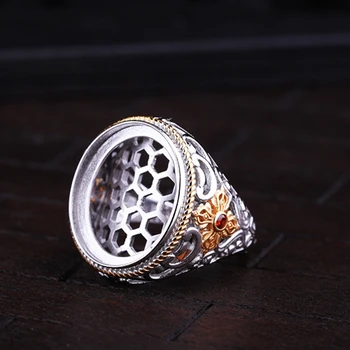 925 Sterling Silver Men Engagement Wedding Ring 13x17mm 15x18mm Oval Cabochon Semi Mount Ring fit Amber Turquoise Setting
925 Sterling Silver Men Engagement Wedding Ring 13x17mm 15x18mm Oval Cabochon Semi Mount Ring fit Amber Turquoise Setting