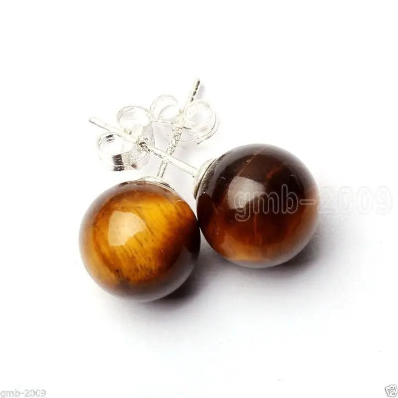 hot sell new - Fashion New 10mm Natural Yelow Tiger Eye Stone 925 Sterling Silver Stud Earrings
hot sell new - Fashion New 10mm Natural Yelow Tiger Eye Stone 925 Sterling Silver Stud Earrings