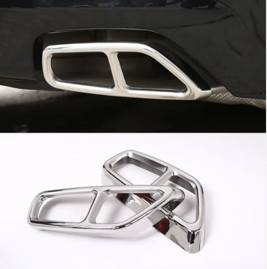 304 Stainless Steel Car Rear Exhaust Tailpipe Decoration Cover Trim For BMW New 5 Series G30 528li 530li 2018 Auto Accessories
304 Stainless Steel Car Rear Exhaust Tailpipe Decoration Cover Trim For BMW New 5 Series G30 528li 530li 2018 Auto Accessories