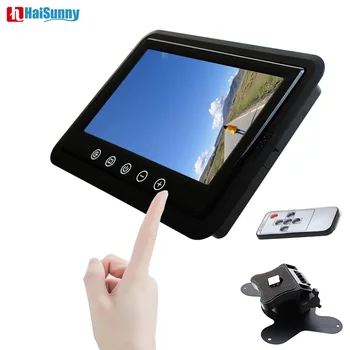 HaiSunny 7'' TFT LCD Car Rearview 2 vidio input player with High-resolution Touch screen buttons Backlight Display for parking
HaiSunny 7'' TFT LCD Car Rearview 2 vidio input player with High-resolution Touch screen buttons Backlight Display for parking
