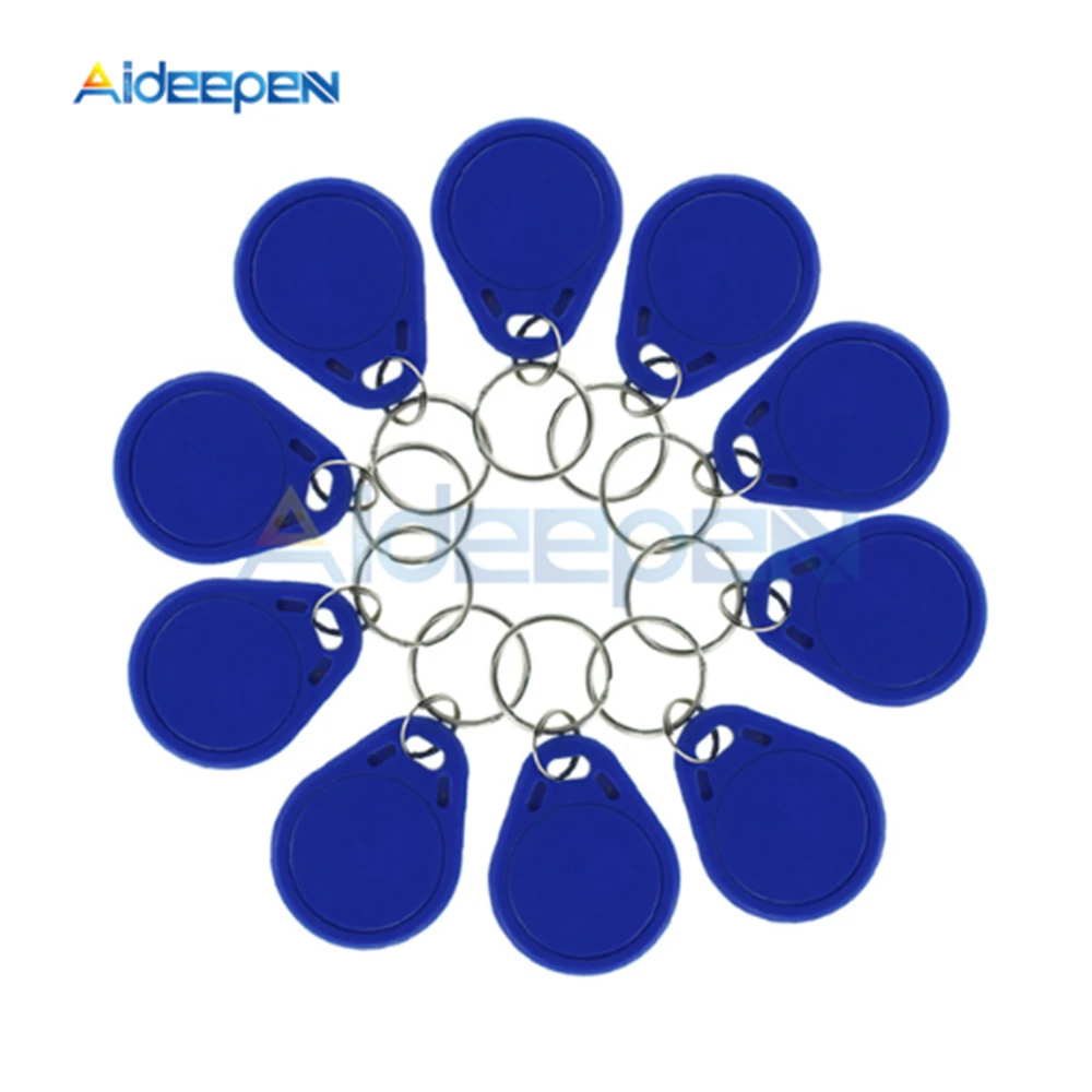 10Pcs 13.56MHz IC Keyfobs Tags Access Control RFID Key Finder Card Token Attendance Management Keychain ABS Waterproof
10Pcs 13.56MHz IC Keyfobs Tags Access Control RFID Key Finder Card Token Attendance Management Keychain ABS Waterproof