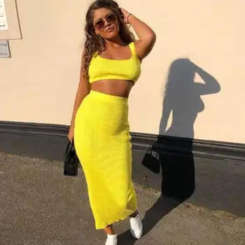NewAsia Garden Two Piece Set 2 Piece Set Women Winter Ribbed Crop Top And Skirt Set Matching Sets Woman Two Pieces Outfits White
NewAsia Garden Two Piece Set 2 Piece Set Women Winter Ribbed Crop Top And Skirt Set Matching Sets Woman Two Pieces Outfits White