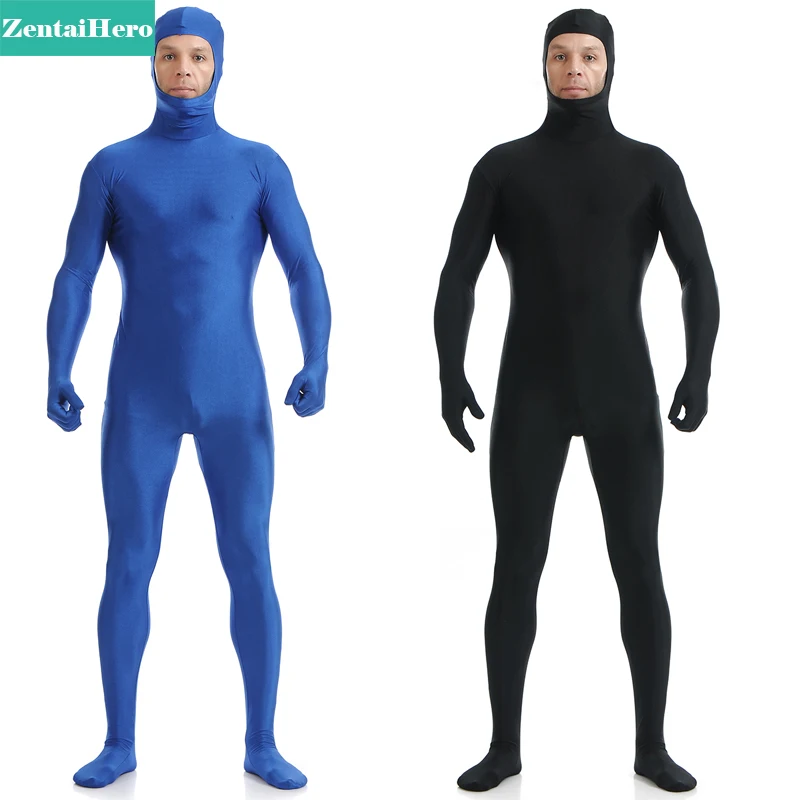 ZentaiHero NEW Second Skin Tight Suits Lycra Zentai Suit Blue Open Face Spandex Unitard Mens Cosplay Full Body Bodysuits UC11907
ZentaiHero NEW Second Skin Tight Suits Lycra Zentai Suit Blue Open Face Spandex Unitard Mens Cosplay Full Body Bodysuits UC11907