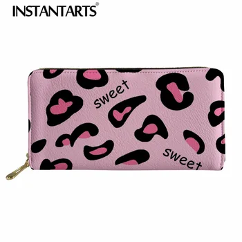 INSTANTARTS Women Long Wallet Card Holder Cash Coin Money Women 3D Sexy Leopard Print Women Travel Business Card Leather Purses
INSTANTARTS Women Long Wallet Card Holder Cash Coin Money Women 3D Sexy Leopard Print Women Travel Business Card Leather Purses