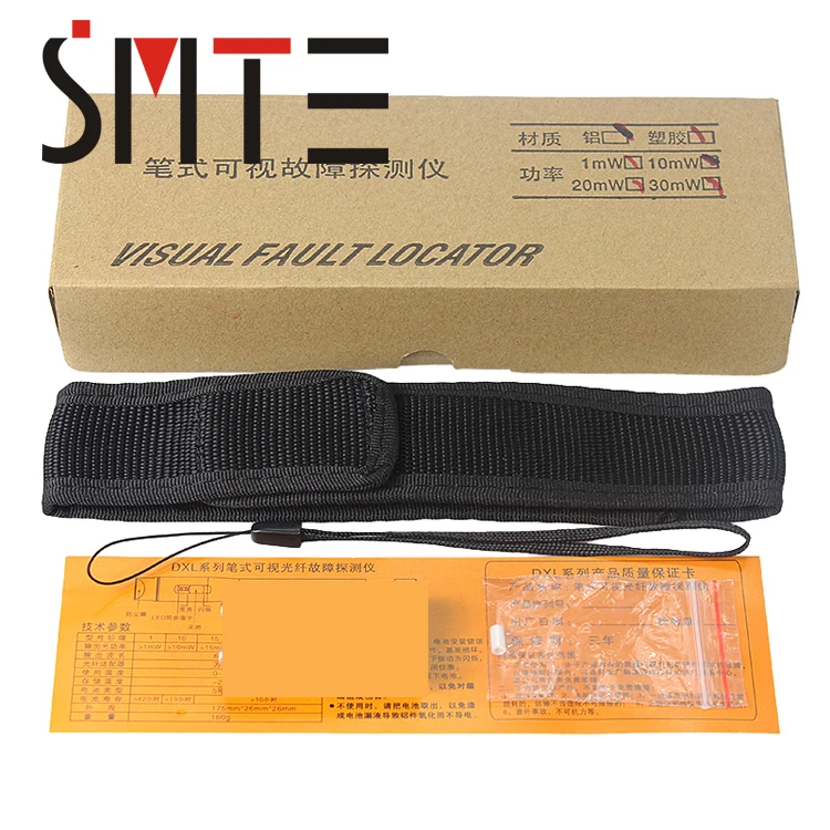 Free shipping 10mW Visual Fault Locator Red Light Laser Source Fiber Optic Cable Tester Test Tool plastics 15-20km
Free shipping 10mW Visual Fault Locator Red Light Laser Source Fiber Optic Cable Tester Test Tool plastics 15-20km