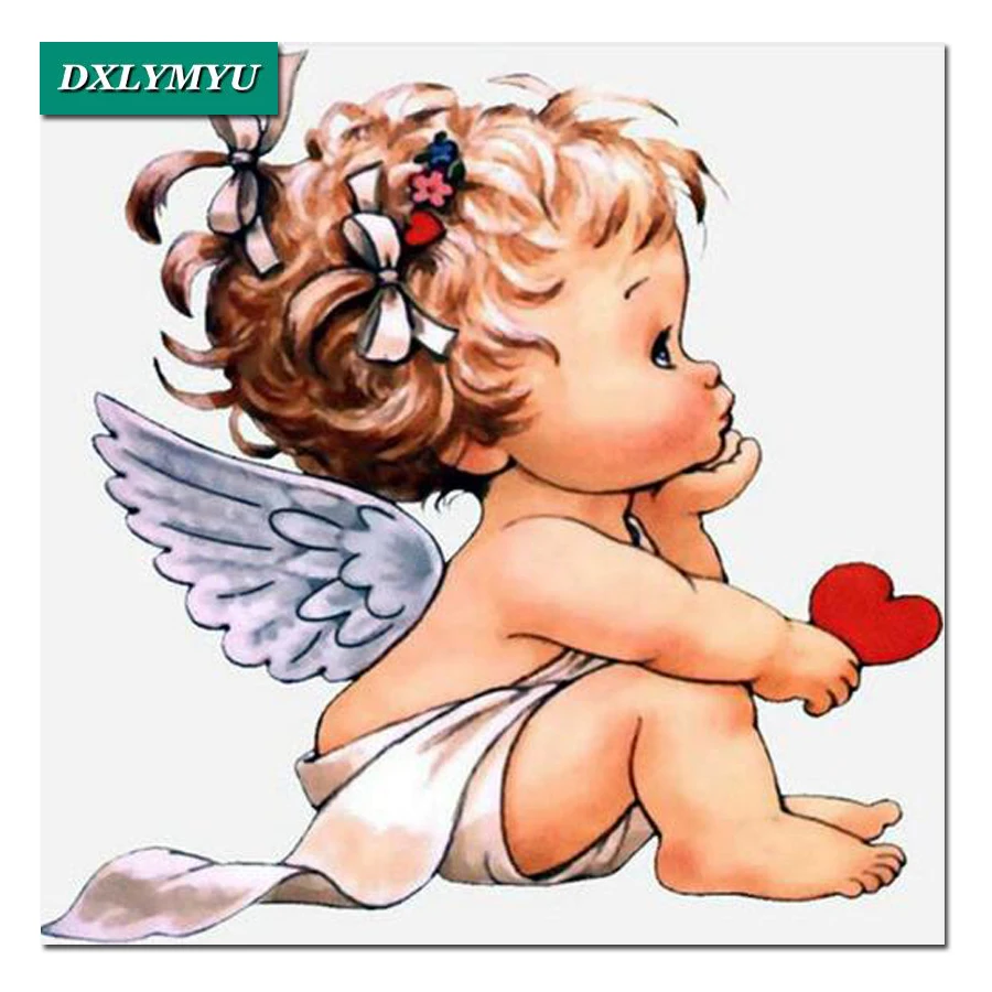 5D diy Diamond Painting Angel baby Cross Stitch Rhinestone Needlework Embroidery Mosaic Home Decoration decorative baby pictures
5D diy Diamond Painting Angel baby Cross Stitch Rhinestone Needlework Embroidery Mosaic Home Decoration decorative baby pictures