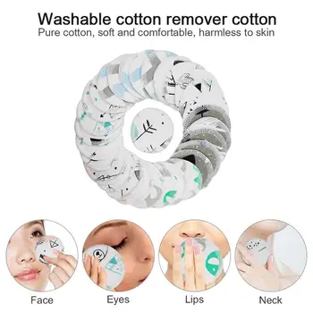 12/18 Pcs Facial Makeup Remover Reusable Cotton Pads 3 layer Wipe Pads Nail Art Cleaning Puff Washable Eco-Friendly Zero Waste
12/18 Pcs Facial Makeup Remover Reusable Cotton Pads 3 layer Wipe Pads Nail Art Cleaning Puff Washable Eco-Friendly Zero Waste