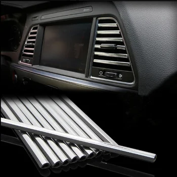 Car styling Newest U Shaped DIY Air Vent Grille Decoration Strip for Volkswagen VW Golf 4 6 7 GTI Tiguan Passat B5 B6 B7 CC
Car styling Newest U Shaped DIY Air Vent Grille Decoration Strip for Volkswagen VW Golf 4 6 7 GTI Tiguan Passat B5 B6 B7 CC