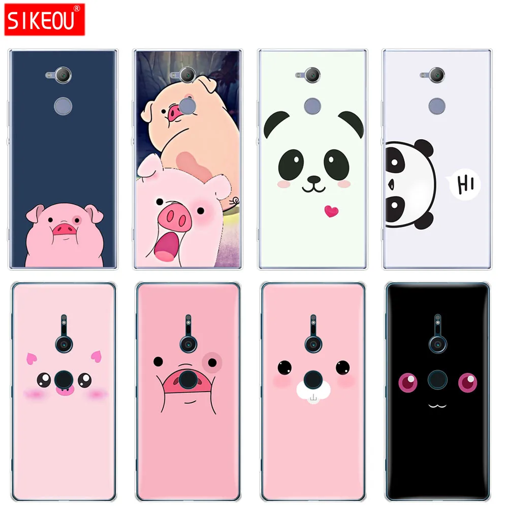 silicone Cover phone Case for sony xperia XA1 XA2 ULTRA PLUS L1 L2 XZ1 XZ2 compact XZ PREMIUM Cute Panda Pig Smile Emoji
silicone Cover phone Case for sony xperia XA1 XA2 ULTRA PLUS L1 L2 XZ1 XZ2 compact XZ PREMIUM Cute Panda Pig Smile Emoji