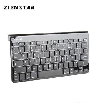 Zienstar Shinny Black AZERTY French Letter Slim Wireless Keyboard Bluetooth for ipad/Iphone/Macbook/PC computer/Android tablet
Zienstar Shinny Black AZERTY French Letter Slim Wireless Keyboard Bluetooth for ipad/Iphone/Macbook/PC computer/Android tablet