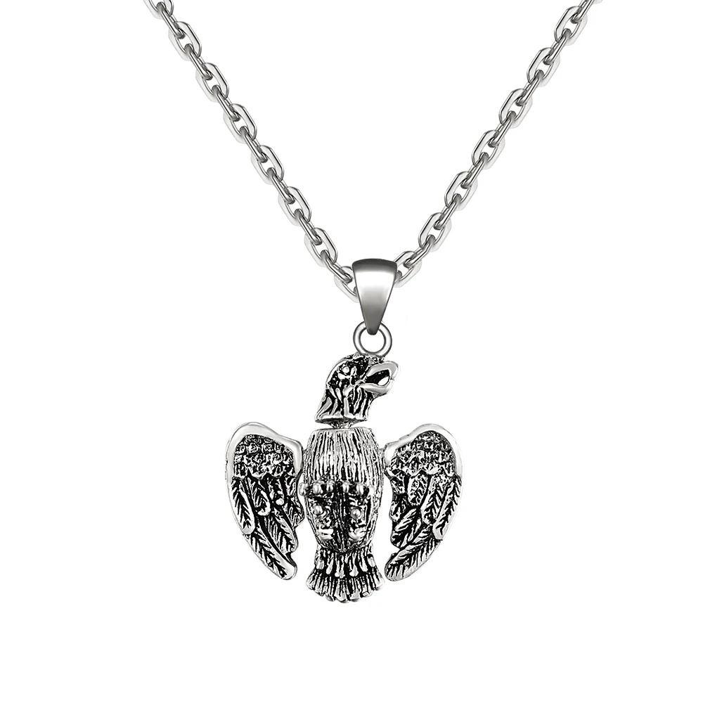 VOJEFEN Animals Charms -Bird of Freedom- 925 Sterling Silver Flying Bald Eagle Pendant Necklace Motivating for Her 
VOJEFEN Animals Charms -Bird of Freedom- 925 Sterling Silver Flying Bald Eagle Pendant Necklace Motivating for Her