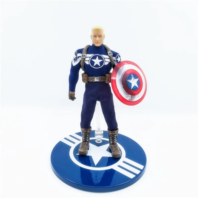 Avengers Infinity War Captain America 6 inch cloth PVC Figure Collectible Model Toy
Avengers Infinity War Captain America 6 inch cloth PVC Figure Collectible Model Toy